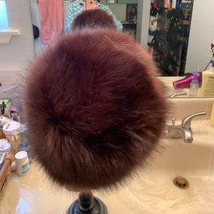 Satin lining faux mink Russian style